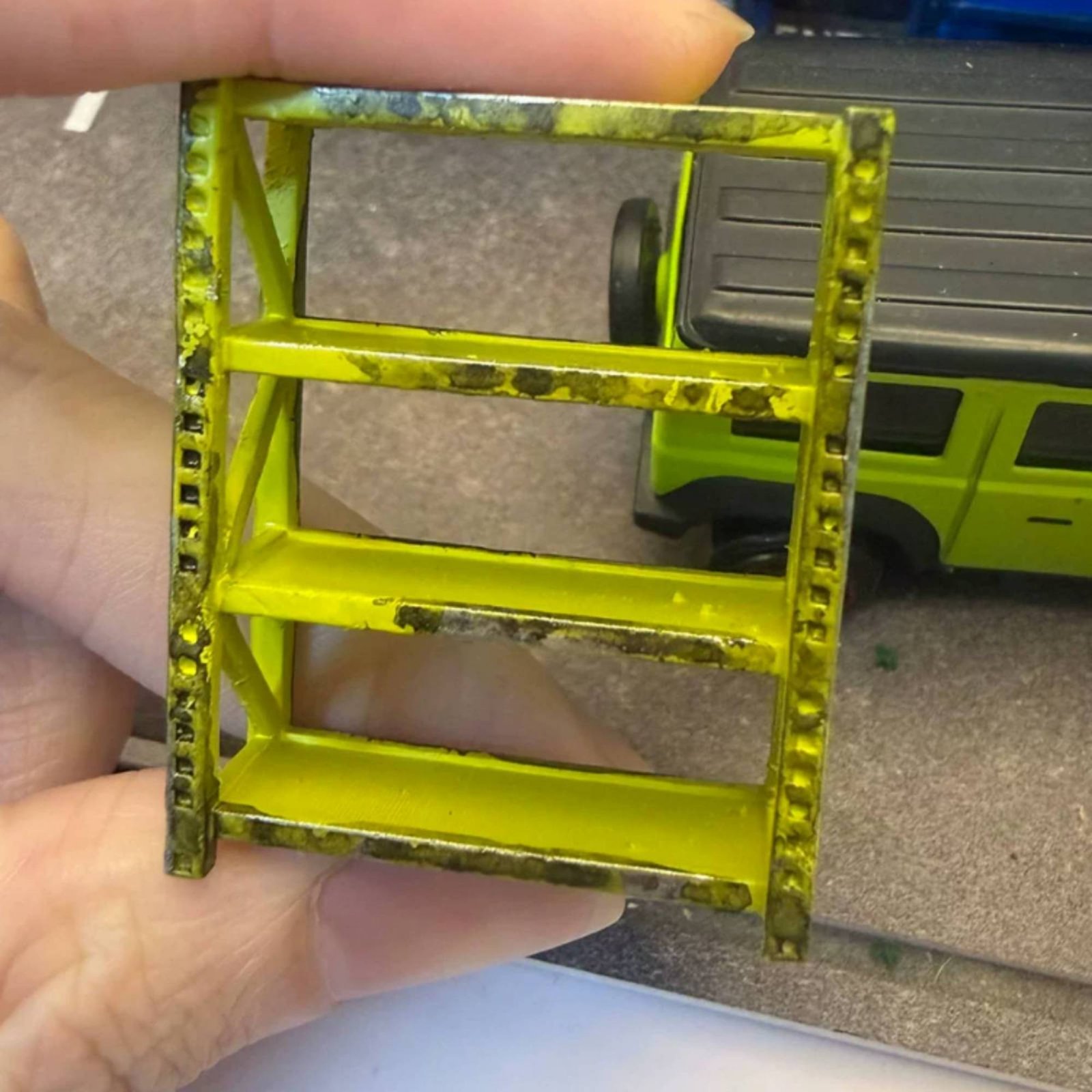 Auto Repair Shop - 1/64 Garageplank Realistisch ontwerp Reparatiewerkplaats Displayplank