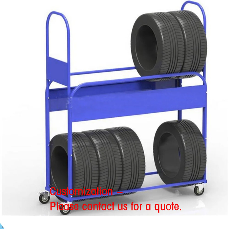Auto Repair Shop - Op maat gemaakte metalen opslagrekken en