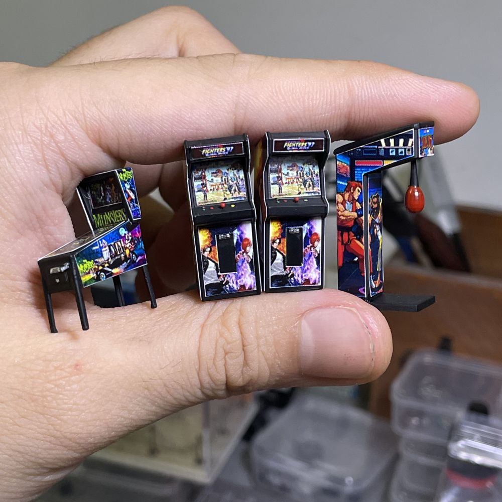 Schaal 1:64 Arcade Flipperkast - Auto Repair Shop Japan recensie en prijs